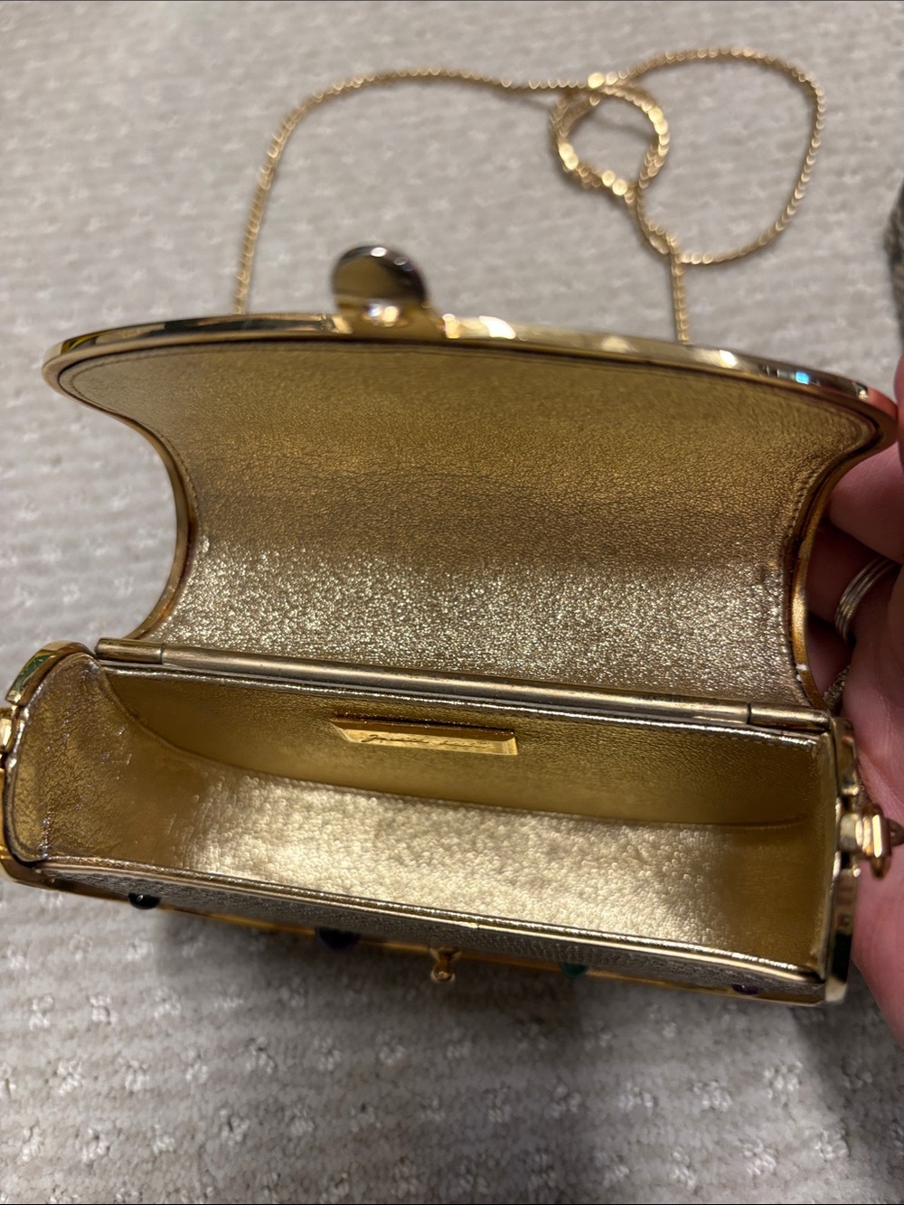 Vintage Judith Leiber Crystal Minaudière - Picture 5 of 8
